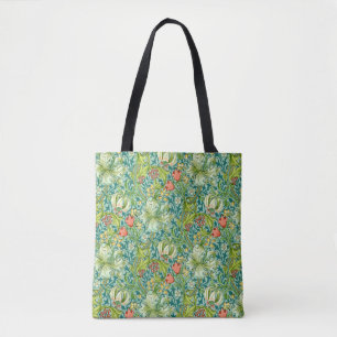 William Morris Golden Lily Vintage Pattern Tote Bag