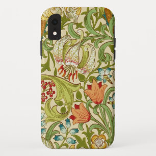 William Morris Golden Lily Vintage Pre-Raphaelite iPhone XR Case