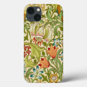 William Morris Golden Lily Vintage Pre-Raphaelite iPhone 13 Case