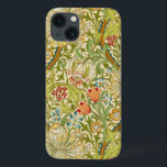 William Morris Golden Lily Vintage Pre-Raphaelite iPhone 13 Case<br><div class="desc">William Morris Golden Lily Floral Vintage Art Wallpaper Design William Morris was an English textile designer, artist, writer, and socialist associated with the Pre-Raphaelite Brotherhood and British Arts and Crafts Movement. He founded a design firm in partnership with the artist Edward Burne-Jones, and the poet and artist Dante Gabriel Rossetti...</div>