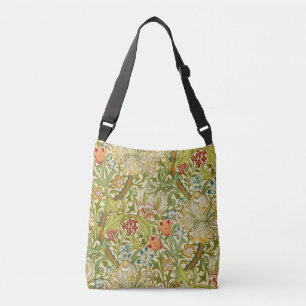 William Morris Golden Lily Vintage Pre-Raphaelite Crossbody Bag