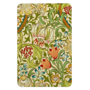 William Morris Golden Lily Vintage Pre-Raphaelite Magnet