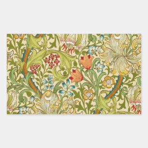 William Morris Golden Lily Vintage Pre-Raphaelite Sticker