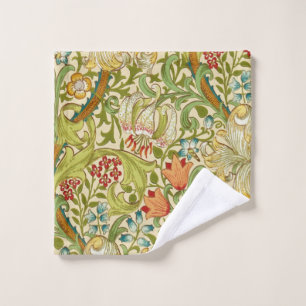 William Morris Golden Lily Vintage Pre-Raphaelite Wash Cloth