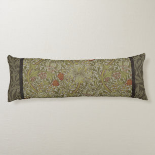 William Morris Golden Lily Willow Bough Pattern Body Pillow