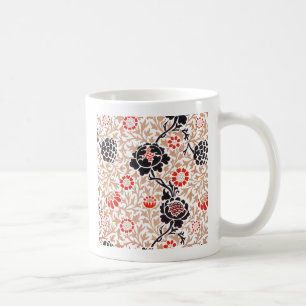 William Morris Grafton Botanic Art Design Coffee Mug