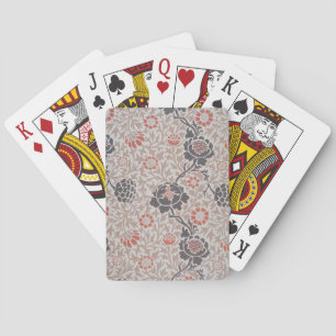 William Morris Grafton Botanic Art Design Playing Cards