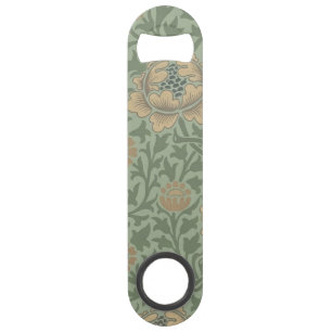 William Morris Grafton Floral Pattern Sage Green Bar Key