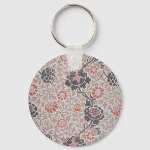 William Morris Grafton Wallpaper Keychain