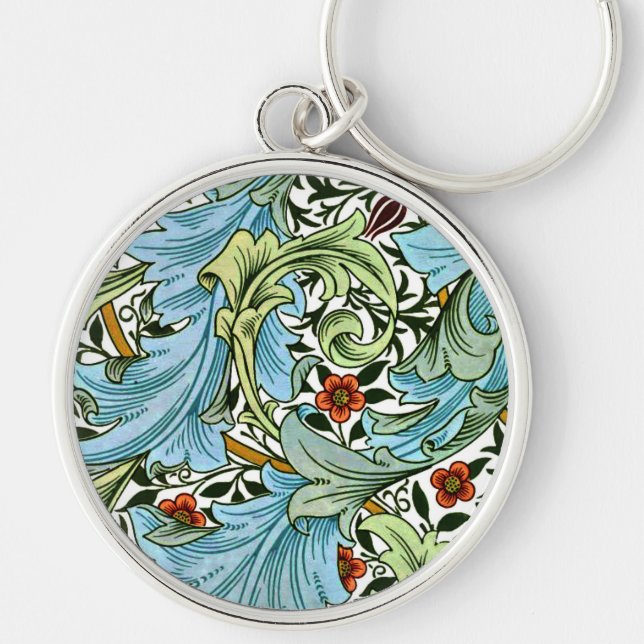 William Morris - Granville, popular pattern, Keychain (Front)