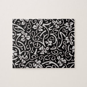 William Morris Grapevine Vine Leaf Pattern Jigsaw Puzzle