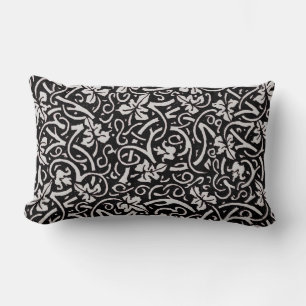 William Morris Grapevine Vine Leaf Pattern Lumbar Pillow