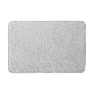 William Morris green pattern Bath Mat