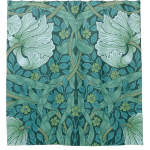 William Morris - Green Pimpernel Pattern