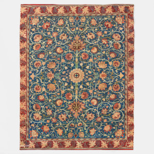 William Morris. Holland Park Carpet. Fleece Blanket