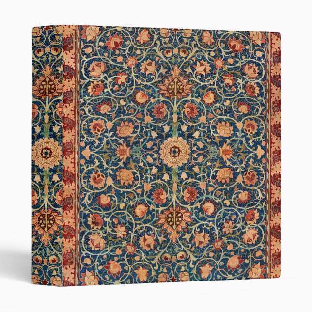 William Morris Holland Park Carpet Pattern Binder (Front/Spine)