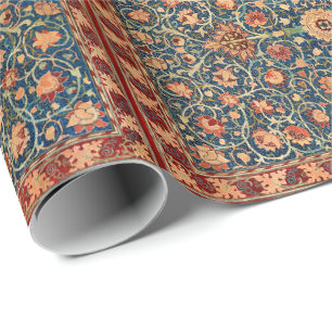 William Morris Holland Park Carpet Pattern Wrapping Paper