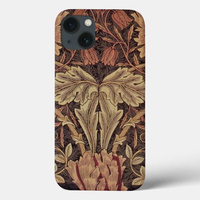 William Morris Honeysuckle Classic English Art Case-Mate iPhone Case (Back)