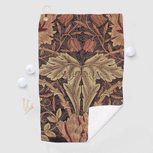 William Morris Honeysuckle Classic English Art Golf Towel