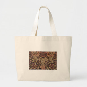 William Morris Honeysuckle Classic English Art Large Tote Bag