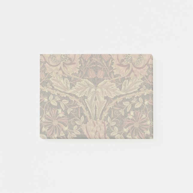 William Morris Honeysuckle Classic English Art Post-it Notes (Front)