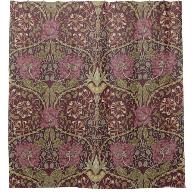 William Morris, Honeysuckle, floral. pattern, art (Front)