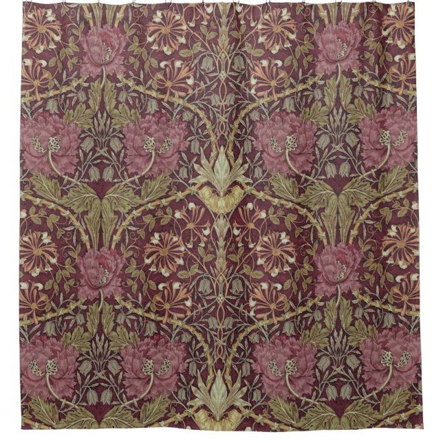 William Morris, Honeysuckle, floral. pattern, art (Front)