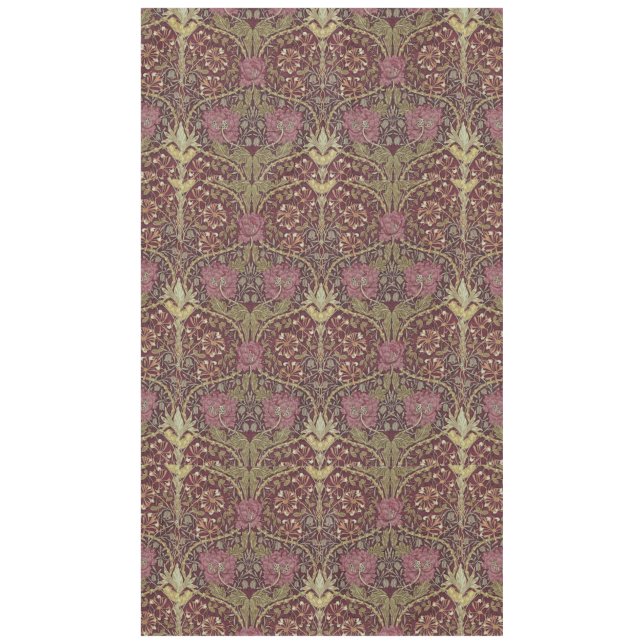 William Morris, Honeysuckle, floral. pattern, art Tablecloth (Front)