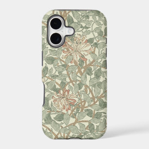 William Morris Honeysuckle Green Floral