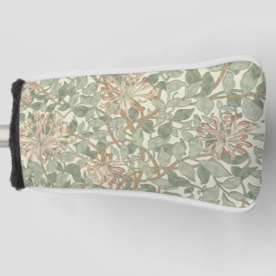 William Morris Honeysuckle Green Floral Golf Head Cover