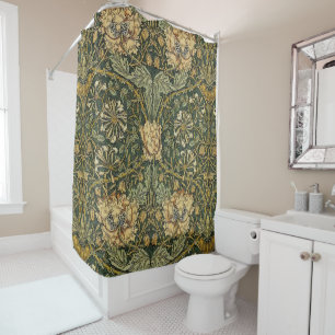William Morris Honeysuckle Green Yellow