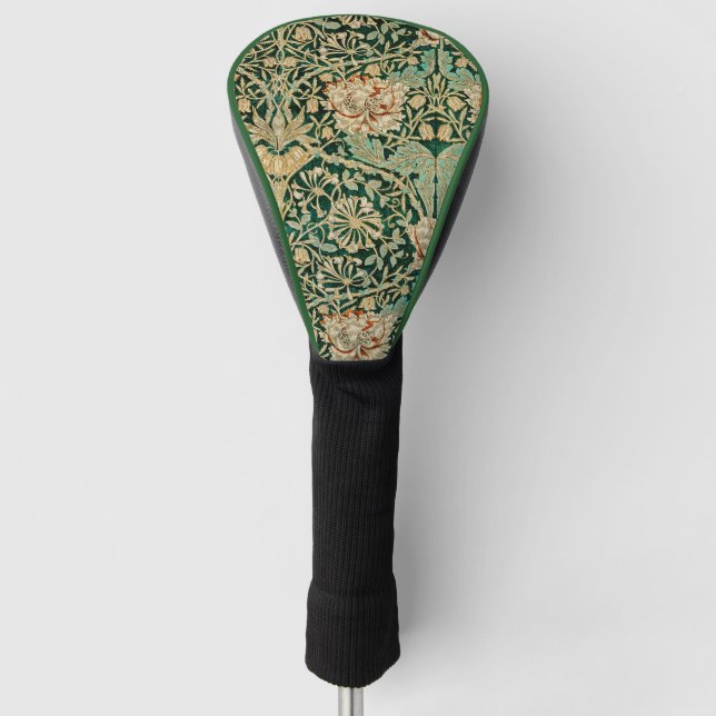 William Morris Honeysuckle Pattern   Golf Head Cover (Front)