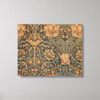 William Morris Honeysuckle Rich Wallpaper