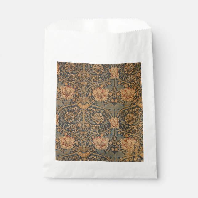William Morris Honeysuckle Rich Wallpaper Favour Bag (Front)