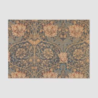 William Morris Honeysuckle Rich Wallpaper Tissue Paper