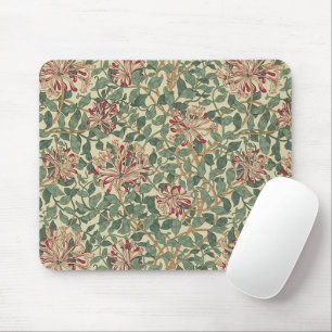 William Morris - Honeysuckle Roses & Leaves Mouse Pad