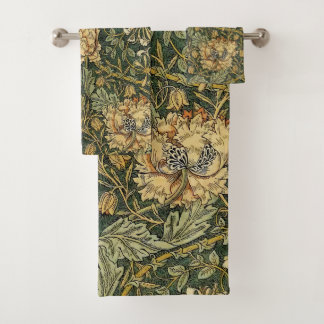 William Morris Honeysuckle Vert Floral