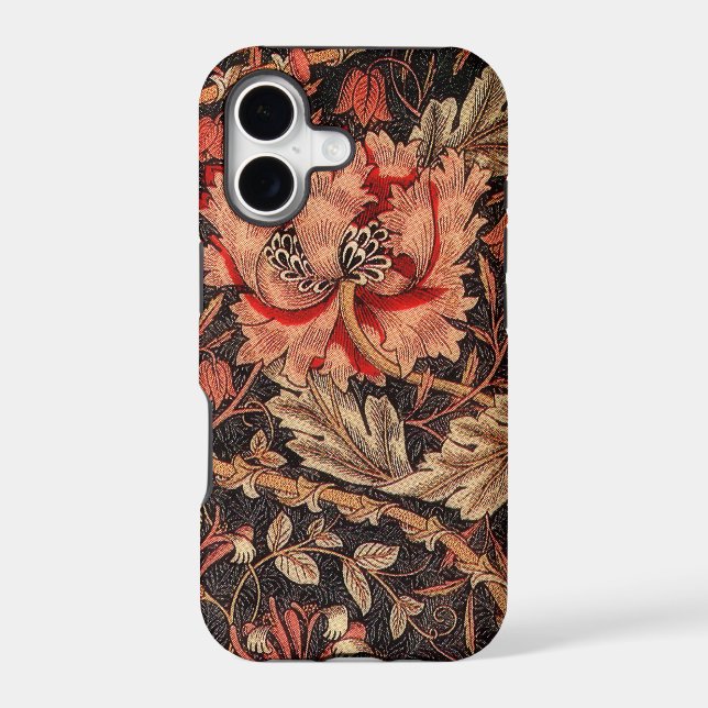 William Morris Honeysuckle Vintage Pattern (Back)
