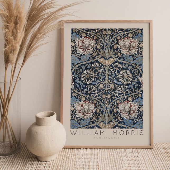 William Morris Honeysuckle Wall Art Print (Creator Uploaded)