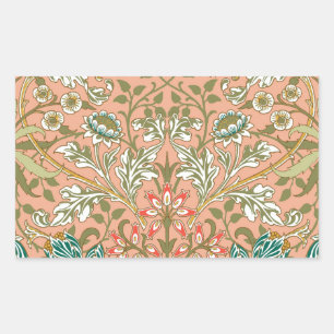 William Morris Hyacinth Flower Rose Art Sticker