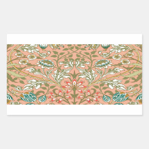 William Morris Hyacinth Flower Rose Art Sticker