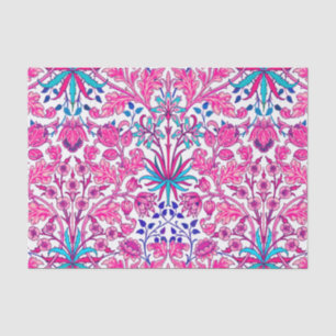 William Morris Hyacinth Print, Fuchsia Pink Tissue Paper