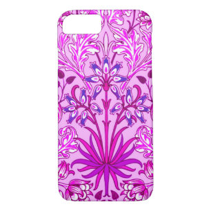 William Morris Hyacinth Print, Lavender and Violet iPhone 8/7 Case