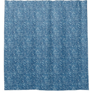 William Morris Indian, Indigo Blue and White