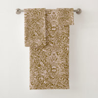 William Morris Indian, Taupe Tan and Beige 