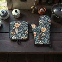 William Morris Inspired Botanical Style Pattern