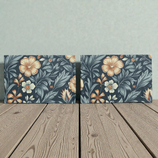 William Morris Inspired Botanical Style Pattern Pillowcase