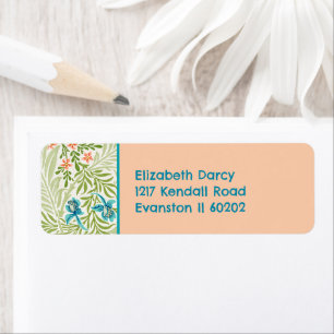 William Morris Inspired Floral Vintage Botanical