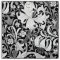 William Morris Iris and Lily, Black and White