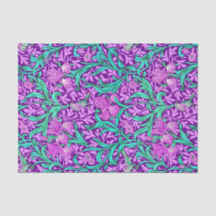 William Morris Irises, Amethyst Purple Tissue Paper